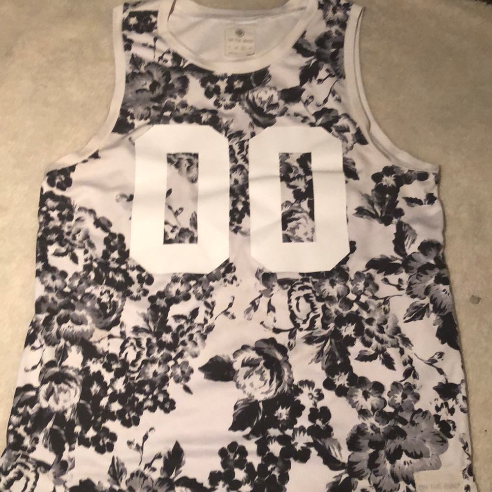 On The Byas Pacsun Floral Basketball Jersey